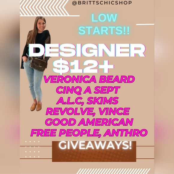@BrittsChicShop is LIVE! Like this listing to be notified when I go live! - Picture 2 of 7